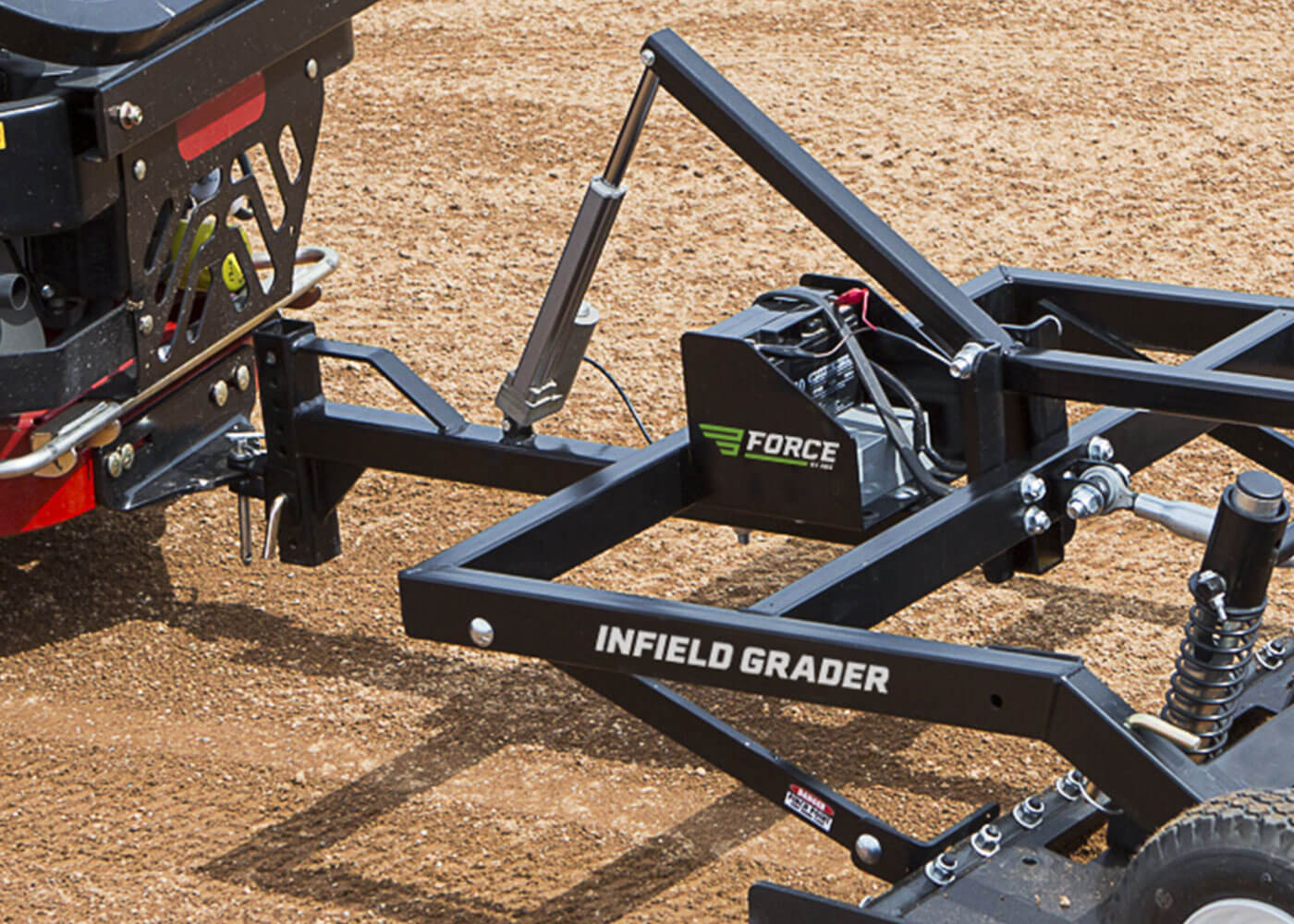 Force infield grader features 