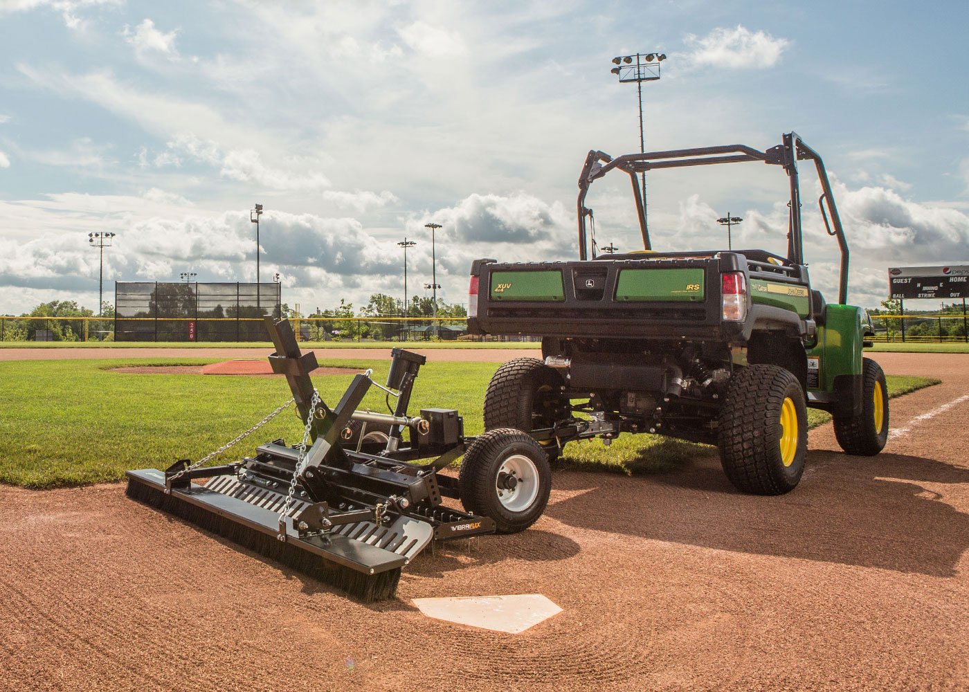UTV with Force infield rascal mvp